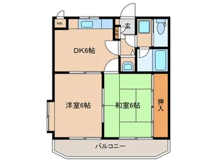 ハイム華【2階】の間取り
