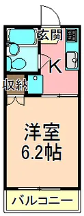 東京都足立区東伊興1【アパート】の間取り