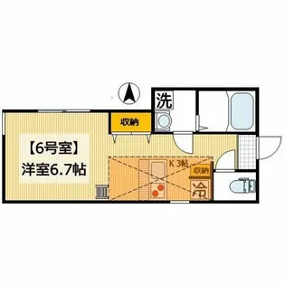 グラッサ花の木【1階】の間取り