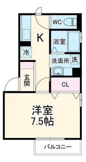 オーカー・ボア【2階】の間取り