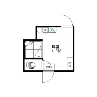 アーバンプレイスV坂上B【1階】の間取り