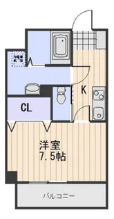 grand noir【5階】の間取り