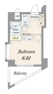 プラネット南青山【10階】の間取り