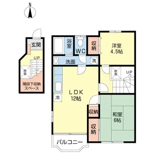 サニー・ハウス【2階】の間取り