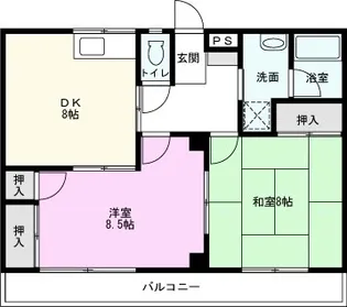 プランドール・ピア【3階】の間取り
