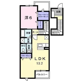 トワニー・K III棟【2階】の間取り