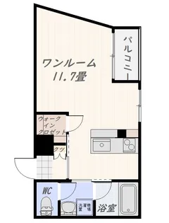CoConBLD quatorze(ココンビル キャトールズ)【1階】の間取り