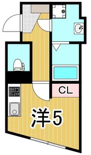 BRIO亀有【5階】の間取り