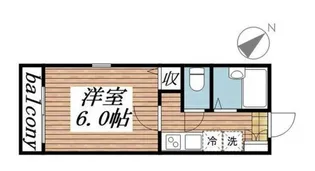 グリーンステージI【2階】の間取り