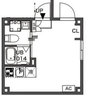 リバース笹塚【1階】の間取り