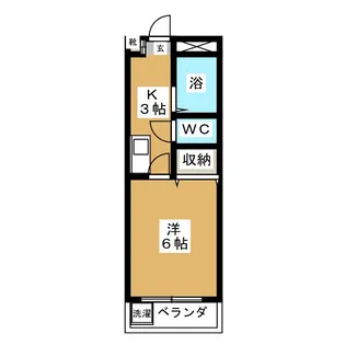 第1富士ビル【1階】の間取り