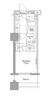 東京都江東区木場6【マンション】の間取り