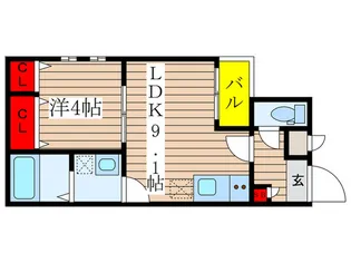Cherim柴田【2階】の間取り