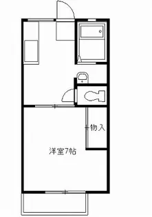 大森ハイツA【2階】の間取り