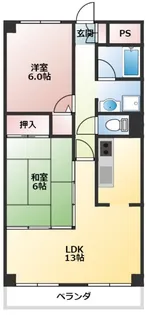 ダイヤメゾン戸田公園【4階】の間取り