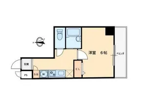 コンテント府中【8階】の間取り