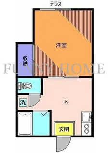 グリーンハイツ【1階】の間取り