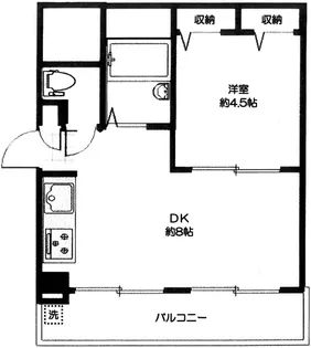 パール高円寺【3階】の間取り