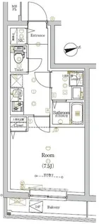 シャンファーレ東京ノース【3階】の間取り