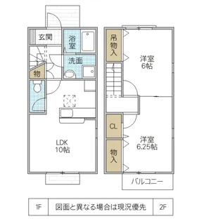 茨城県水戸市酒門町【一戸建】の間取り