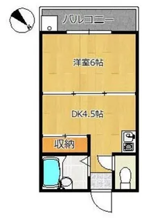 光生ハイツ【2階】の間取り