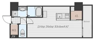 フォレストテラス【9階】の間取り