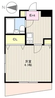 南橋本レジデンス【6階】の間取り