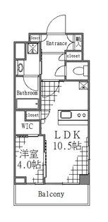 東京都江東区大島1【マンション】の間取り