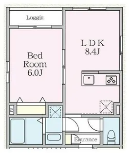Arietta【1階】の間取り