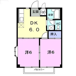 エルディム8【2階】の間取り