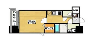 ネストピア天神東【3階】の間取り