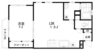 アーミーヒルズ【3階】の間取り