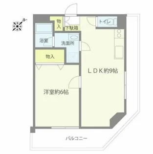 シャトレー深沢【2階】の間取り