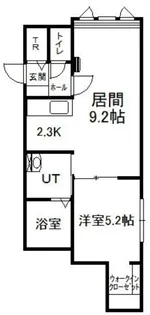 オーベル【1階】の間取り
