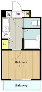 神奈川県相模原市南区上鶴間本町5【マンション】の間取り