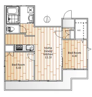 プレジール駒澤大学【3階】の間取り