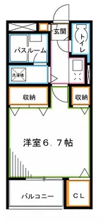 セブンスプリングス【2階】の間取り