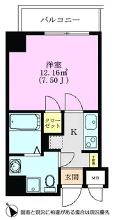 ソルティア朝霞台【6階】の間取り