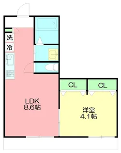 プリマヴェーラ湘南【2階】の間取り