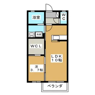 Re.グランB【1階】の間取り