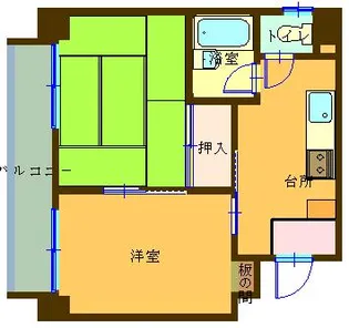 木島ビル【3階】の間取り