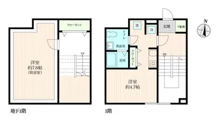 「防音仕様」LEGALAND+江古田の間取り