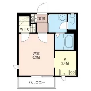 ドゥ・プラージュ【2階】の間取り