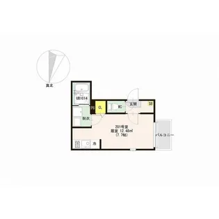 Momorie八乙女【2階】の間取り