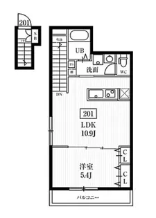 ミハス池袋の間取り