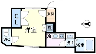 ピッコロッカ新小岩【1階】の間取り