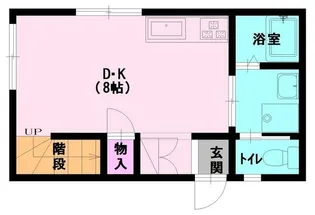 カスケード【2階】の間取り