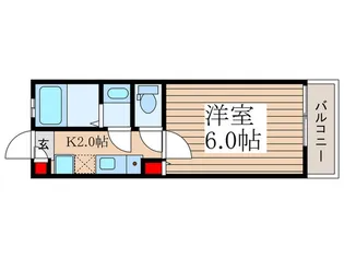 メルベーユ川越【3階】の間取り