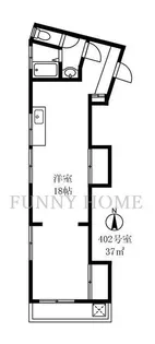 第2居成ビル【4階】の間取り