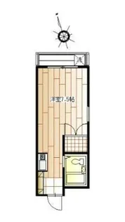 ファミール祐天寺【2階】の間取り